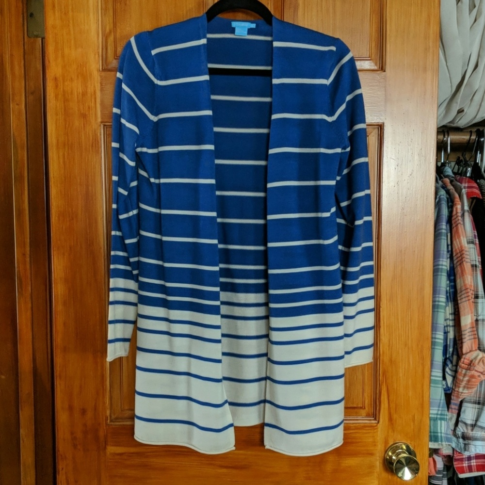 J.McLaughlin Italian Merino Wool Long Cardigan